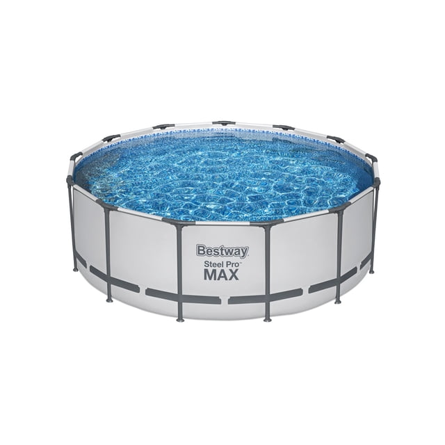 Alberca Piscina Estructural Familiar Redonda 396 cm Bestway Plástico PVC Recubierto