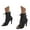 Black, variant on Women's High Heels Elegant Stiletto Heels Fashionable Open Toe Latin Dance Shoes for Party and Evening Wear