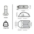 thumbnail image 2 of Naturehike Cloud-Up 1/2/3 Person Backpacking Tent Lightweight Waterproof, 2 of 6