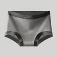 thumbnail image 2 of Eagokdc Women's Cotton Underwear Plus Size High Waisted Full Coverage Seamless Comfortable Panties Briefs Size L-3XL, 2 of 5
