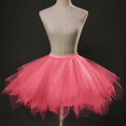 thumbnail image 4 of Tutu Skirts for Women 80's Tutu Skirt Layered Tulle Petticoat Halloween Tutu, 4 of 4