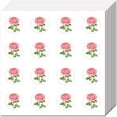 thumbnail image 1 of HLONK 128Pcs 8 Sheets Small Pink Rose Stickers Self-Adhesive Sticker Plastic Waterproof Flower Decals Plant Decoration Planner Stickers, 1 of 9