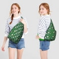 thumbnail image 3 of Llama Print Sling Backpack - Adorable Cartoon Alpaca Design Shoulder Bag, Fashionable Anti-Theft Pack for Commuters, 3 of 4