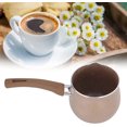 thumbnail image 4 of Non Stick Coffee Warmer Pot Mini Milk Pan Aluminum Alloy Anti Scalding for Cooking (Coffee), 4 of 8