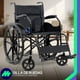 thumbnail image 2 of MEDICAL STORE Silla De Ruedas Ligera Adulto Mayor Todo Terreno Traslado Plegable Compacta Con Freno De Mano Rehabilitación Con Descansa Pies Abatible, 2 of 9