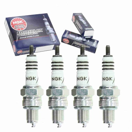 4 pc NGK 7274 Iridium IX Spark Plugs for 90793-20170 98056-56718-HE 99000-69835-C6R Ignition Wire Secondary