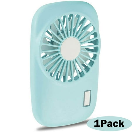 

1-pack Ultrabook Portable USB Fan Lanyard Outdoor Travel Fan Cute Portable Portable Fan(Blue)