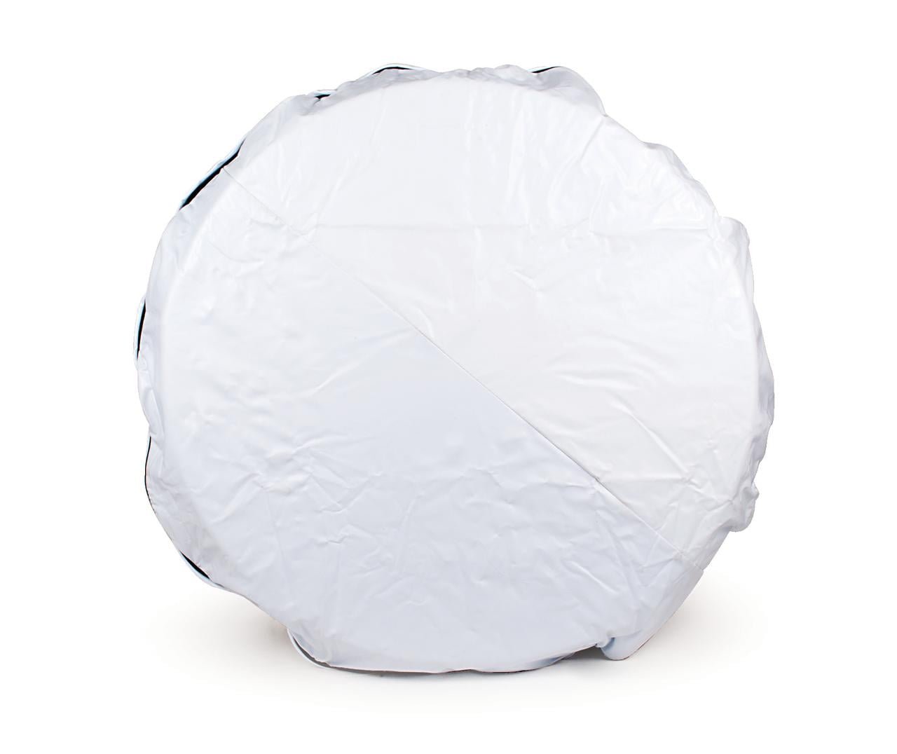 Camco 29-inch RV Spare Tire Cover | Vinyl ,Arctic White (45344)