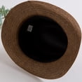 thumbnail image 2 of Sombrero Enrollable Plegable De Paja Para Hombre Y Mujer, Protector Solar De Verano, Sombrero De Jazz Transpirable, Gorra Para El Sol Al Aire Libre, Gorra De Paja De Papyrus Para Pesca sonducket AP007985-02, 2 of 6