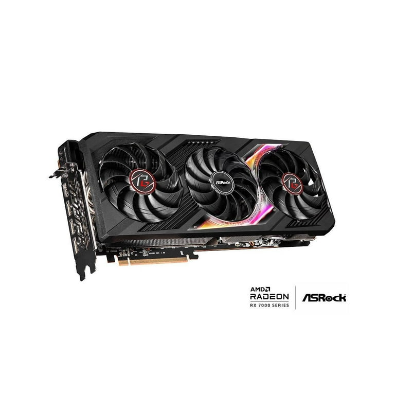 ASRock Phantom Gaming Radeon RX 7900 XTX 24GB GDDR6 PCI Express 4.0 ATX  Video Card RX7900XTX PG 24GO