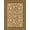 Brown, Pattern 2, variant on ODIKA Tattoo Spotted Vintage Leopard Southwestern Cave Shaped Tiger Flowing Dynamic for Dorm Room, Small Living Apartment, Stain Resistant Low Profile