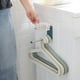 thumbnail image 4 of Colgador de ropa montado en la pared de plástico impermeable para el hogar, abrigo de baño, soporte de secado de ropa, gancho sin perforaciones Almacenamiento y organización del hogar Blanco Wosthever HA064838-01B, 4 of 6