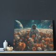 thumbnail image 3 of Kdxio Astronaut Flower Field Pattern Canvas Wall Art for Living Room Wall Decor for Bedroom Bathroom Modern Framed Canvas Art Prints Ready to Hang,Horizontal, 3 of 6