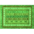 thumbnail image 1 of Ahgly Company Indoor Rectangle Abstract Green Modern Area Rugs, 4' x 6', 1 of 4
