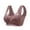 Brown, variant on Womens Posture Correcting Bra Seamless Bra Up Wireless Bra Breathable Bras for Older Women Everyday Bras