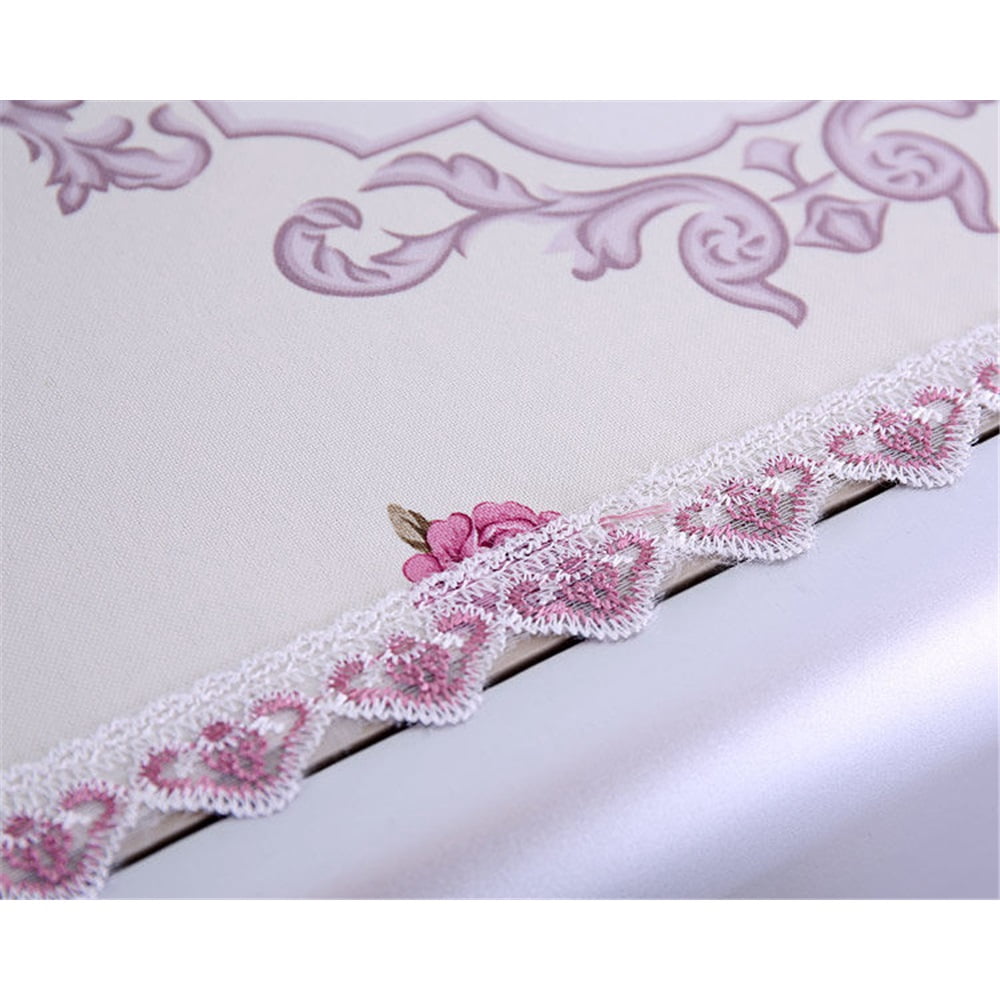 Refrigerator Washing Machine Top Cover Non-slip Fridge Dust Proof Cover Multi-Purpose Washing Machine with Storage Pockets 55*140cm