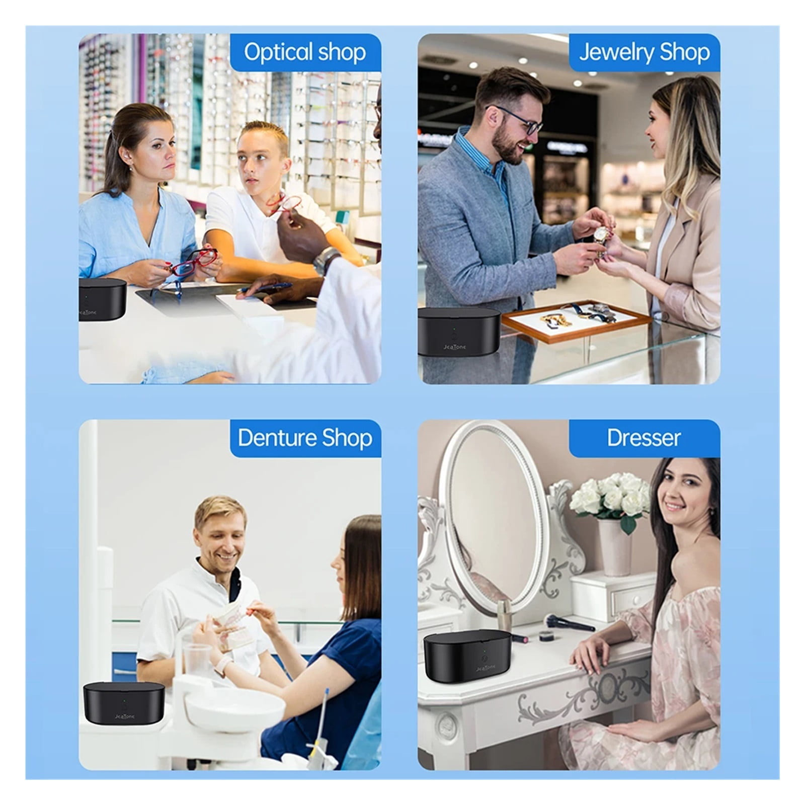 600ml Ultrasonic Cleaner Wave Cleaning Jewellery Polishing Machine For Glasses Watches Razors Denture Ultrasound