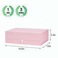 thumbnail image 4 of Caja de Regalo PLINJOY Extragrande Rosa 42x36x14 cm Paquete de 3, 4 of 7