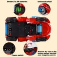 thumbnail image 5 of Juguetes De Dinosaurios Para Niños De 3 A 5 Años: Coche De Dinosaurio Transformable Con Música Ligera Para Niños Pequeños De 1, 2, 3, 4, 5 Años, Niñas - Dino Transformer Toys Cars Para Niños De 4 A 6, 5 of 5