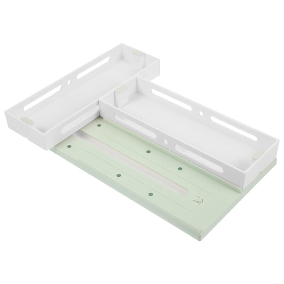 FOMIYES Countertop Spice Rack Rotatable Shelf Plastic Spice Organization Home Cooks 1Pack