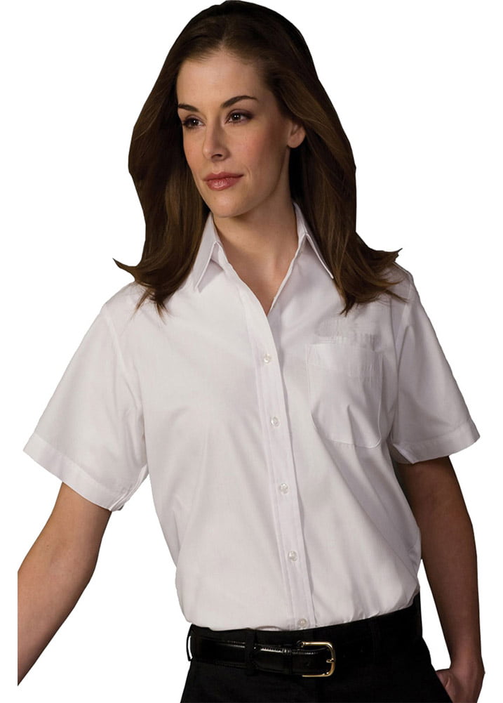 Edwards - Edwards 5313 Women's Short Broadcloth Shirt - Walmart.com ...