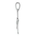 thumbnail image 2 of Finest Gold Sterling Silver Polished Starfish Pendant, 2 of 3