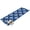 Navy, Indigo, variant on Hallway Runner Rug 2'x6', Watercolor Floral Kitchen Runner Rugs Non-Slip Carpet Mats, Summer Tropical Monstera Leaves Blue Bedside Rugs Runners Washable Floor Carpet for Bathroom Laundry Room