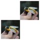 thumbnail image 3 of Vogacara Bugs juguetes de modelo de simulación electrónica decoración de gatos mariquita Hornet bebé juguete suministros para Amarillo 2piezas, 3 of 6