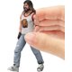 thumbnail image 4 of Set de figuras de acción Mattel Minecraft Garrett con accesorios, 4 of 6