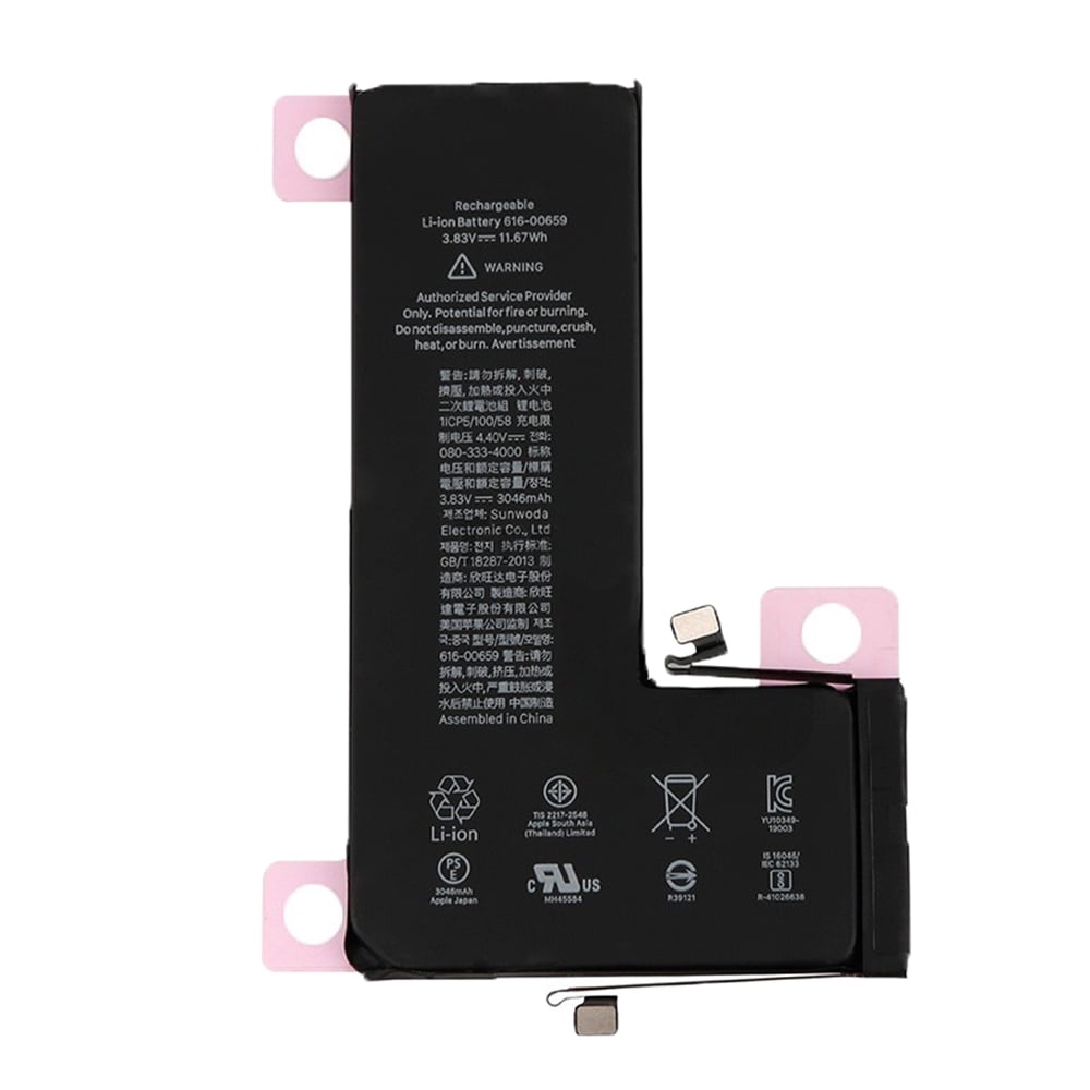 Replacement Battery 3046 mAh 3.79 V Compatible With Apple iPhone
