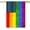 Love is Love#06, variant on Love is Love Rainbow Pride Welcome Garden Flag Double Sided Gay Pride Lesbian LGBT Pride Small Yard Flag Outdoor Decoration 12.5 x 18 Inch