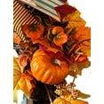 thumbnail image 4 of Scarecrow Wreath, Fall Wreath, Fall Decor, Thanksgiving Decor, 4 of 5