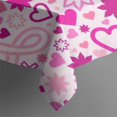 thumbnail image 4 of Pink Breast Cancer Rectangle Tablecloth 60"x120",Waterproof Polyester Rectangle Table Cloth, Wipeable Spillproof Polyester Tablecloth for Dining, Camping, Indoor and Outdoor, 4 of 6