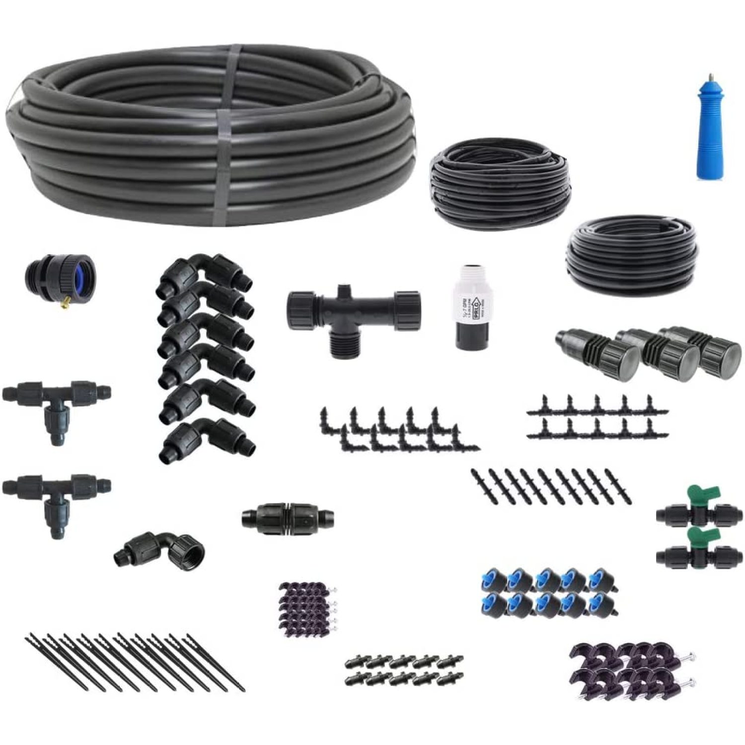 Basic Drip Irrigation Kit for Raised Bed Gardening, Designed for Raised