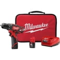 thumbnail image 1 of Taladro Atornillador Inalámbrico Milwaukee M12 3/8" 12V con 2 Baterías Profesional Modelo 2408-22, 1 of 4