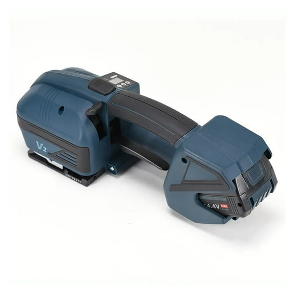 V2 Electric Strapping Machine For 13-16mm PET/PP Strap Portable Automatic Packaging Tool Hot Melting Baler Digital Display ,Powerful Performance