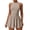 Khaki, variant on PULLIMORE Women's Athletic Tank Dress with Built-In Bra - Moisture-Wicking Golf/Tennis Dress(Navy)
