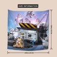 thumbnail image 3 of Ghostbusters Stay Puft Tapestry Luxury Wall Hanging Tapestries Decor For Bedroom Living Room Dormitory Mural Blanket 59x59in, 3 of 8