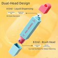 thumbnail image 3 of Instant Stain Remover Pen, Dual-Head Bleach Pens for Clothing, Portable Fabric Stains Remover Pen with Hanging Rope, 3 of 5
