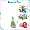 thumbnail image 2 of 10 PCS Ariel Birthday Party Supplies, Cake Decorations for Birthday Party Decorations Theme Birthday Party Supplies, 2 of 2
