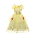thumbnail image 3 of Vestido de princesa Disney para niñas, disfraz de Rapunzel, Elsa, Anna, Cenicienta, Halloween, fiesta de carnaval, ropa de fantasía para niños, 3 of 5