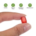 thumbnail image 4 of Unique Bargains 200g Irregular Crystal Glass Mosaic Tiles Tiny Glass Mosaic Tiles Bulk for Craft DIY Art Project Red, 4 of 7