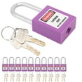 thumbnail image 4 of Cerradura De Seguridad Con Candado De 38 Mm, Candado De Bloqueo Y Etiquetado, Cerradura Eléctrica Con Nailon Reforzado Resistente A La Corrosión, De Acero Cromado Para, 4 of 7