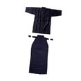 thumbnail image 5 of yotijay Japanese Kendo Uniform Set Kung Fu Iaido Apparel Kendo Hakama Breathable Costume 180cm, 5 of 9