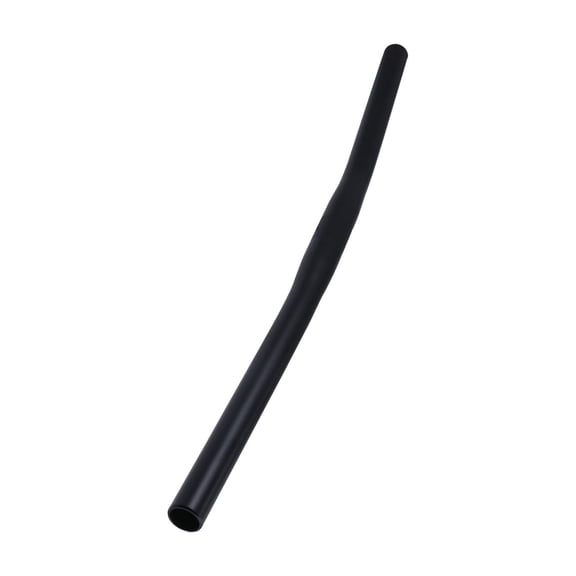 WRISTBIQUE Black Aluminum Straight Handlebar for Fixed Gear Bikes, Lightweight Bike Accessory