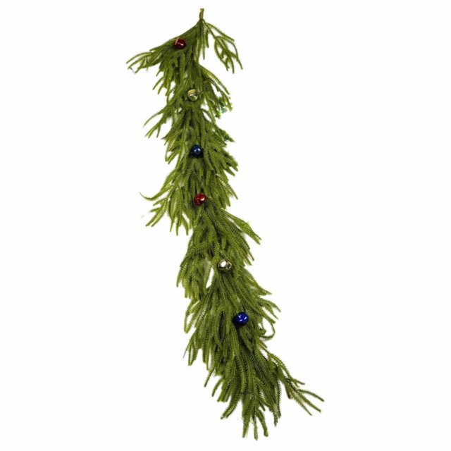 Artificial Flower Garland Christmas Garland Artificial Christmas Greenery Garland Natural Garland Realistic Garland for Christmas Table Fireplaces Mantle Decor Christmas Decorations