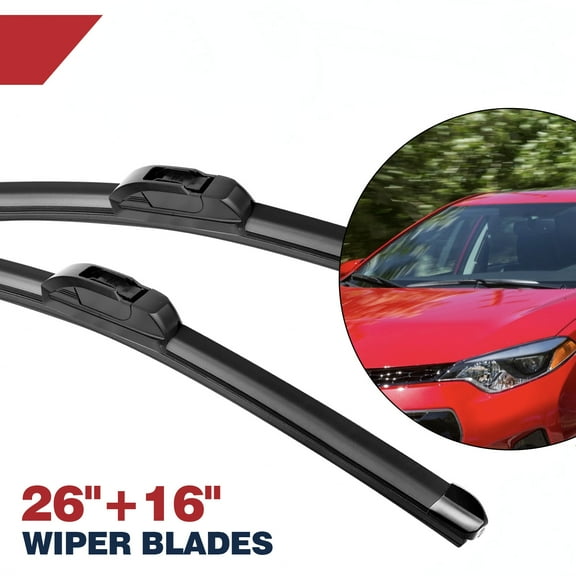 MODIGT Windshield Wiper Blades U/J Hook 26" 16" for TOYOTA Corolla 2009-2019 RAV4 2013-2023| HONDA Accord 2019-2022 CR-V 2012-2018