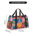 thumbnail image 3 of Kdxio Colorful Summer Fruit Table Travel Duffel Bag Gym Bag Weekender Travel Bag Gym Bag for Women &Men Airplane Travel Essentials for Flying, 3 of 7