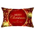 thumbnail image 1 of Christmas Throw Pillow Case Cushion Cover Tree Snowflake Sofa Bed Pillowcase,12x20inch, 1 of 4