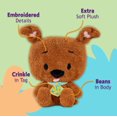 thumbnail image 3 of KIDS PREFERRED Warner Bros. Scooby-Doo Cuteeze Extra Soft Plush Stuffed Animal Toy for Baby and Toddler Boys and Girls – 12 Inch Size, 3 of 5